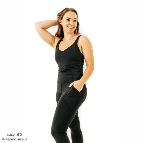 Lucy Sports Leggings for Women, 28 High Waist Yoga Pants with