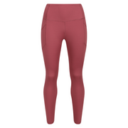 Dark Dusky Pink Leggings + Sports Bra + Tie Top Bundle